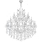 Cwi Lighting Maria Theresa 33 Light Up Chandelier With Chrome Finish 8318P42C-33 (Clear) - alternate 1